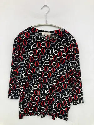 VANZA/Tシャツ/カットソー/トップス/ブラック/L