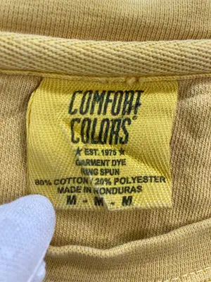 COMFORT COLORS/コンフォートカラーズ/スウェット/トップス/イエロー/M