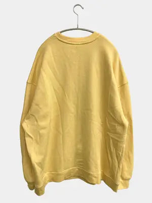 homspun/ホームスパン/スウェット/トップス/イエロー/2XL