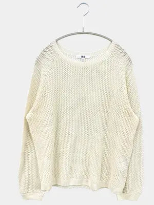 UNIQLO/ユニクロ/ニット/セーター/トップス/アイボリー/XL