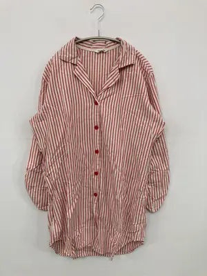 M&S/エムアンドエス/シャツ/ブラウス/トップス/レッド/UK12