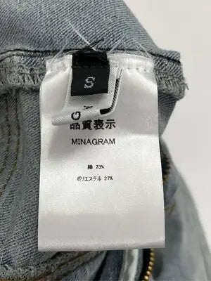 MINAGRAM/デニムパンツ/パンツ/ブルー/S