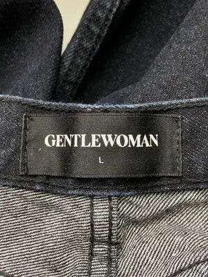 GENTLE WOMAN/デニムパンツ/パンツ/ブラック/L
