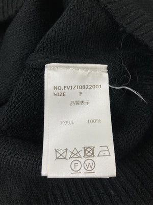 FIG&VIPER/フィグアンドヴァイパー/ニット/セーター/トップス/ブラック/F