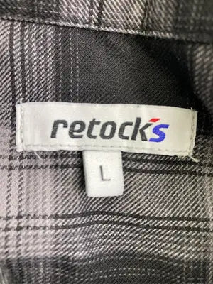 retock's/シャツ/ブラウス/トップス/ブラック/L