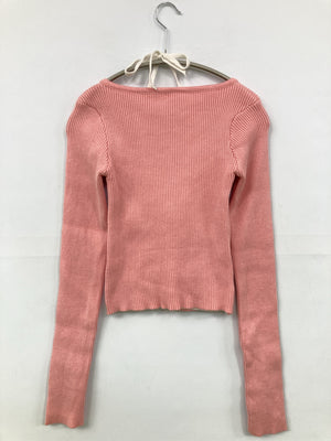 ニット/セーター/トップス/ピンク