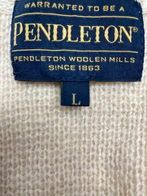 PENDLETON/ペンドルトン/カーディガン/ボレロ/トップス/ベージュ/L