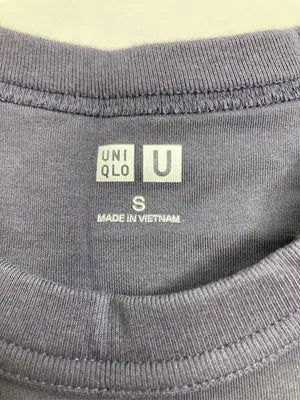 UNIQLO/ユニクロ/Tシャツ/カットソー/トップス/ブラック/S