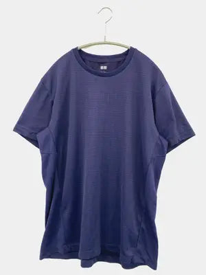 UNIQLO/ユニクロ/Tシャツ/カットソー/トップス/ネイビー/L