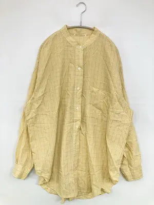 continuer de NICE CLAUP/コンティニューデナイスクラップ/シャツ/ブラウス/トップス/イエロー/F