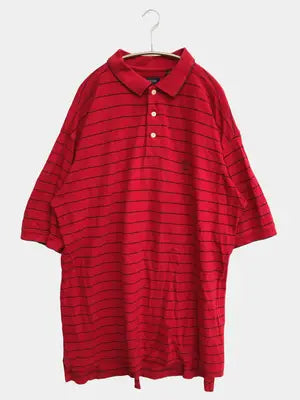 IZOD/アイゾッド/ポロシャツ/トップス/レッド/2XLT