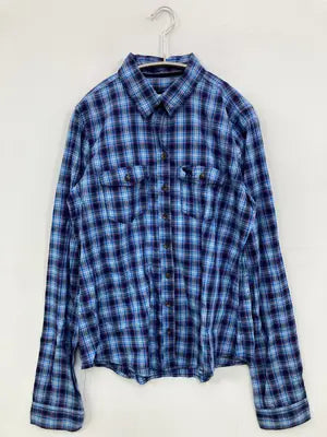 Abercrombie & Fitch/アバクロンビーアンドフィッチ/シャツ/ブラウス/トップス/ブルー/M
