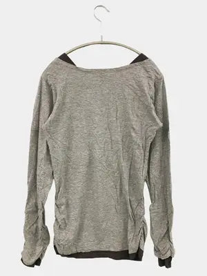 LARU/ラルー/Tシャツ/カットソー/トップス/グレー/L