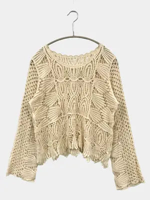 ニット/セーター/トップス/アイボリー