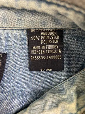 VAN HEUSEN/ヴァンヒューゼン/ポロシャツ/トップス/グレー/XL