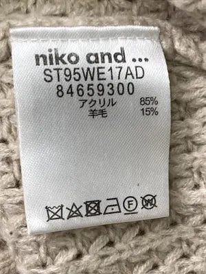 niko and .../ニコアンド/ニット/セーター/トップス/ベージュ/4