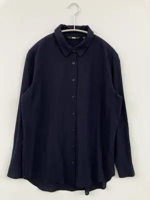 UNIQLO/ユニクロ/シャツ/ブラウス/トップス/ブラック/M