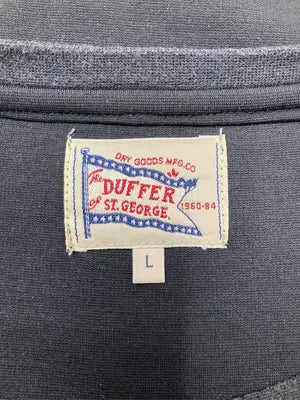 DUFFER/Tシャツ/カットソー/トップス/ブラック/L
