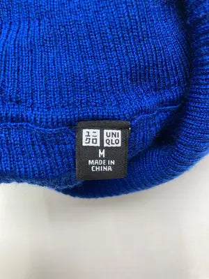 UNIQLO/ユニクロ/ニット/セーター/トップス/ブルー/M