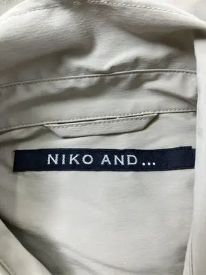 niko and .../ニコアンド/ナイロンジャケット/ジャケット/アウター/ベージュ/M