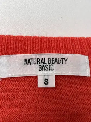 NATURAL BEAUTY BASIC/ナチュラルビューティーベーシック/カーディガン/ボレロ/トップス/レッド/S