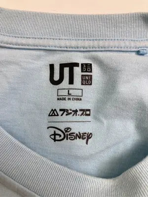 UNIQLO UT/ユニクロユーティー/Tシャツ/カットソー/トップス/スカイブルー/L