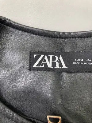 ZARA/ザラ/レザージャケット/ジャケット/アウター/ブラック/M