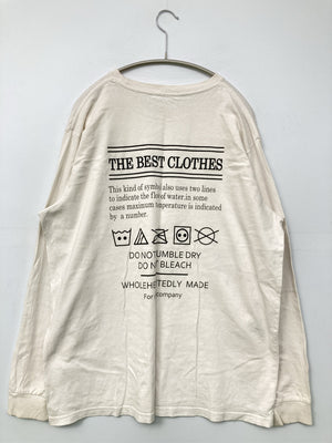 SPINNS/スピンズ/Tシャツ/カットソー/トップス/ホワイト/F