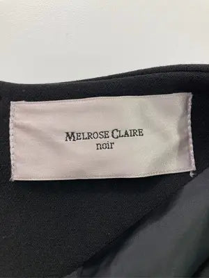 MELROSE claire/ワンピース/ワンピース/ドレス/ブラック