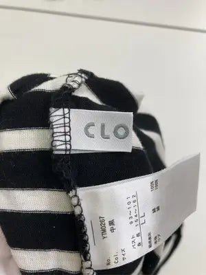 CLOSSHI/クロッシー/Tシャツ/カットソー/トップス/ブラック/LL