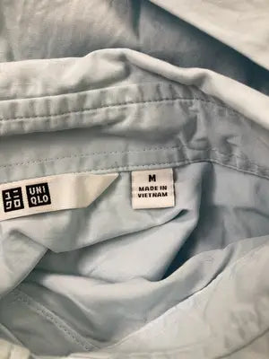 UNIQLO/ユニクロ/シャツ/ブラウス/トップス/スカイブルー/M