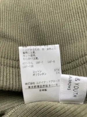BEAUTY&YOUTH UNITED ARROWS/ビューティアンドユースユナイテッドアローズ/Tシャツ/カットソー/トップス/カーキ