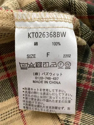 kutir/クティール/シャツ/ブラウス/トップス/ベージュ/F