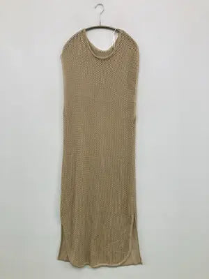FLASH BLUE/フラッシュブルー/ワンピース/ワンピース/ドレス/ベージュ/M