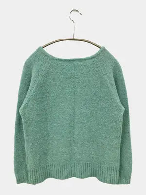 NATURAL BEAUTY BASIC/ナチュラルビューティーベーシック/ニット/セーター/トップス/ライトグリーン/M