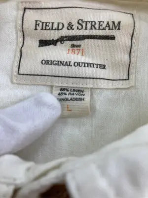 FIELD&STREAM/フィールドアンドストリーム/シャツ/ブラウス/トップス/ホワイト/L