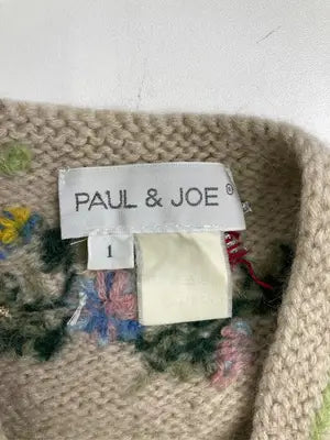 PAUL&JOE/ポールアンドジョー/カーディガン/ボレロ/トップス/ベージュ/1