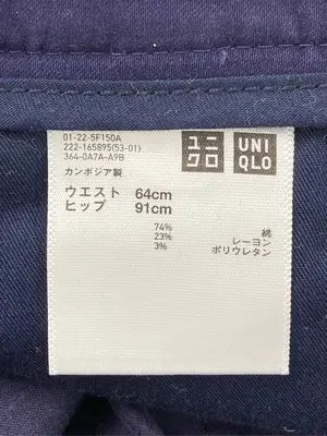 UNIQLO/ユニクロ/スカート/スカート/ネイビー/ウエスト64cm ヒップ91cm