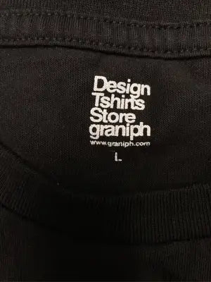 Design Tshirts Store graniph/デザインティーシャツストアーグラニフ/Tシャツ/カットソー/トップス/ブラック/L