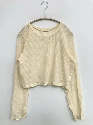 Ray Cassin/レイカズン/Tシャツ/カットソー/トップス/アイボリー/F