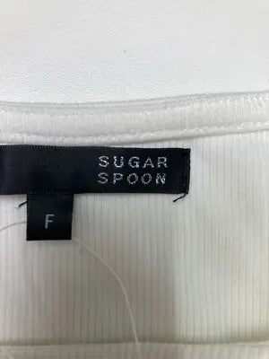 SUGAR SPOON/シュガースプーン/Tシャツ/カットソー/トップス/ホワイト/F