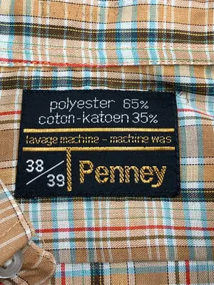 PENNEY/シャツ/ブラウス/トップス/ブラウン/38/39