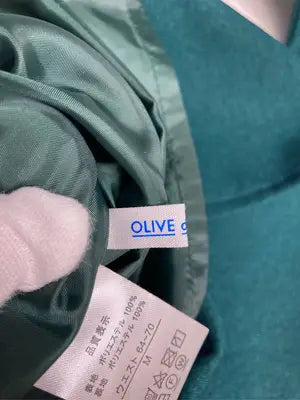 OLIVE des OLIVE/オリーブデオリーブ/ロングスカート/スカート/グリーン/M