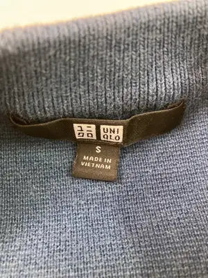 UNIQLO/ユニクロ/ニット/セーター/トップス/ブルー/S