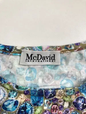 McDavid/Tシャツ/カットソー/トップス/ブルー/L