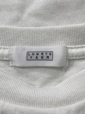 LOWRYS FARM/ローリーズファーム/Tシャツ/カットソー/トップス/ホワイト/F