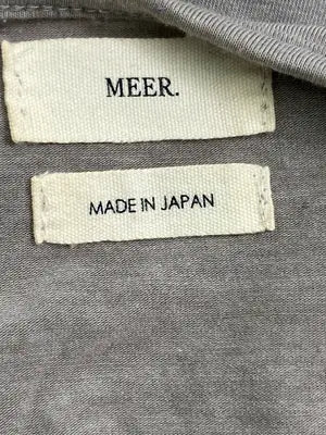 MEER./Tシャツ/カットソー/トップス/グレー