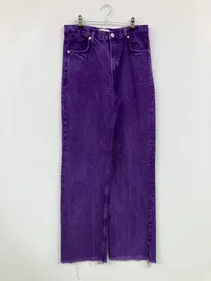 ZARA/ザラ/デニムパンツ/パンツ/パープル/USA 6