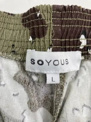 SOYOUS/ソユーズ/デニムパンツ/パンツ/グリーン/L