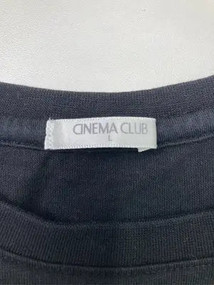 CINEMA CLUB/シネマクラブ/Tシャツ/カットソー/トップス/ブラック/L